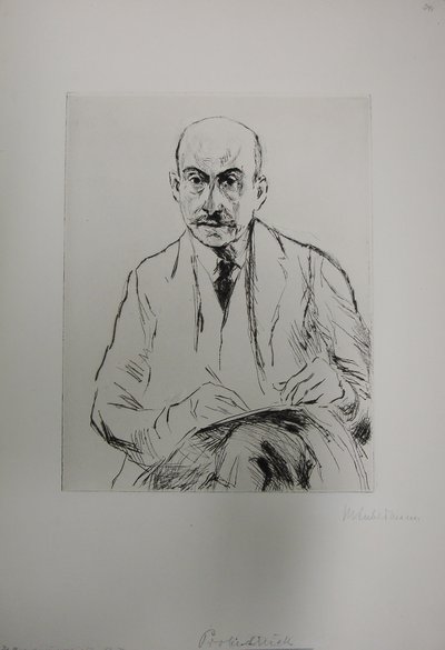 Autoritratto a 70 anni da Max Liebermann