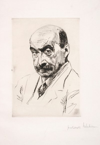 Autoritratto da Max Liebermann
