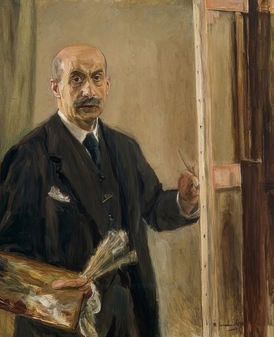 Autoritratto al cavalletto da Max Liebermann