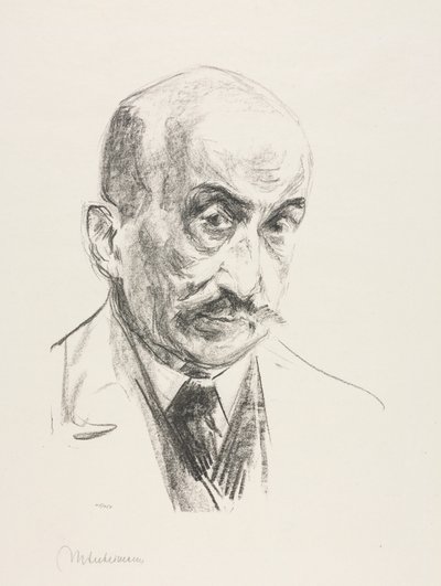 Autoritratto, 1921 da Max Liebermann