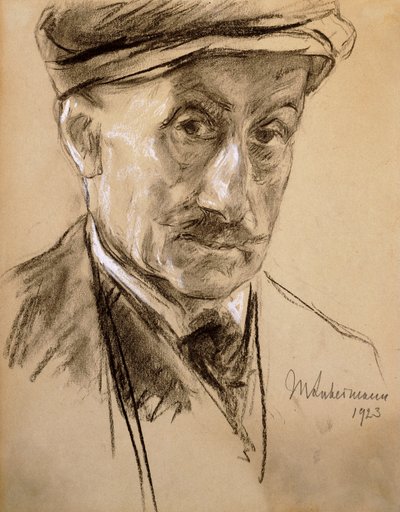 Autoritratto, 1923 da Max Liebermann