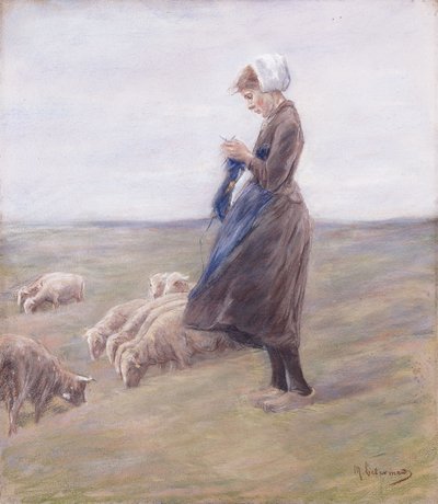 Pastorella, 1887 da Max Liebermann