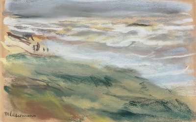 Passeggiatori sulla spiaggia di Noordwijk da Max Liebermann