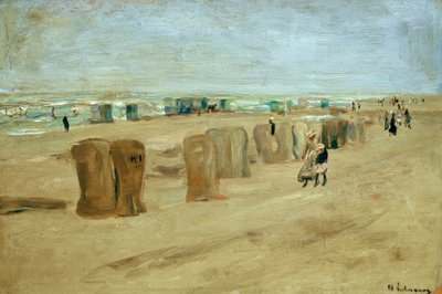 Spiaggia a Noordwijk da Max Liebermann