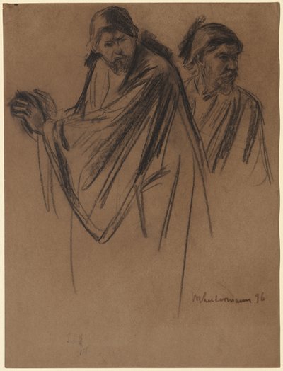 Studi per San Paolo sulla Via di Damasco da Max Liebermann