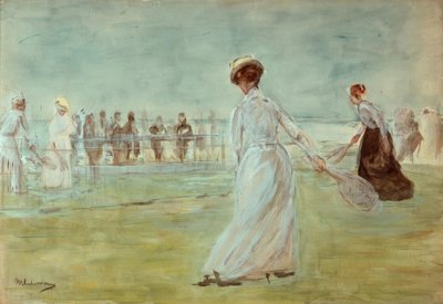 Giocatore di tennis da Max Liebermann