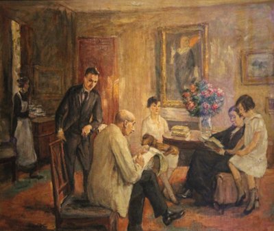 La famiglia Liebermann da Max Liebermann