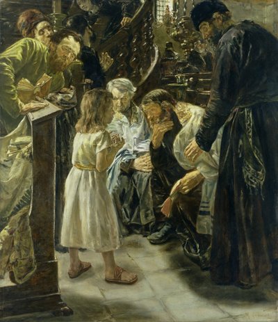 Gesù Dodicenne nel Tempio da Max Liebermann