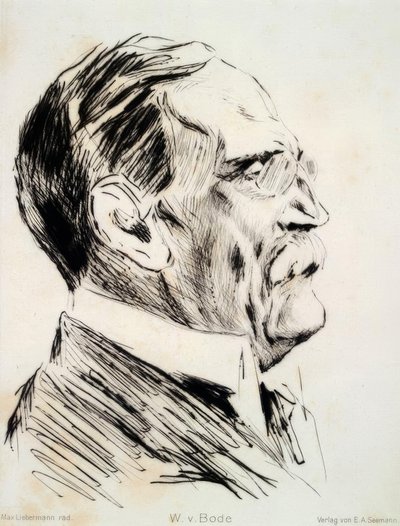 Wilhelm von Bode / Liebermann da Max Liebermann