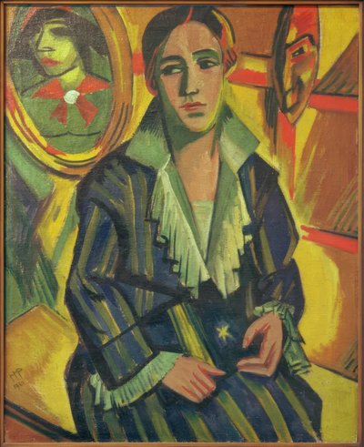 Ritratto della dottoressa Plietzsch da Max Pechstein