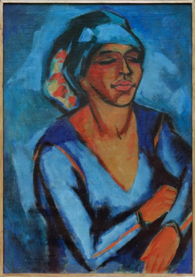 Ritratto di Lotte Pechstein da Max Pechstein