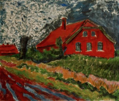 La casa rossa da Max Pechstein