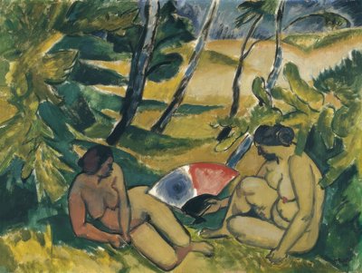 I bagnanti, 1912 da Max Pechstein
