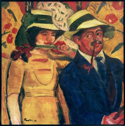 doppio ritratto da Max Pechstein