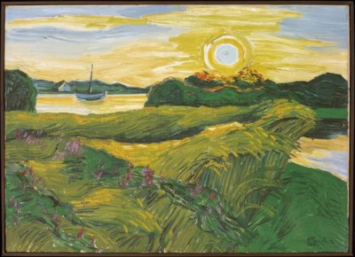 Campo di veccia – sera da Max Pechstein