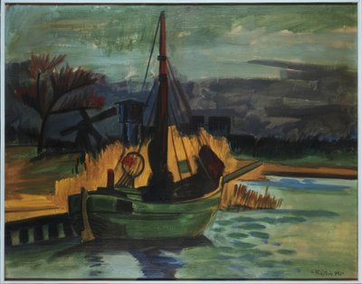 Pescherecci sulla riva / 1923 da Max Pechstein