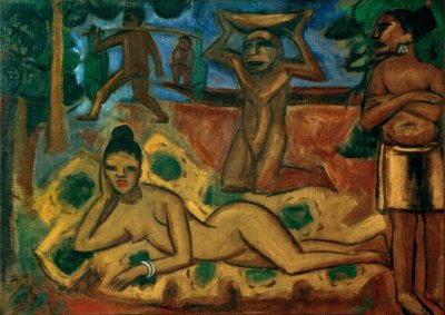 Le donne a Palau da Max Pechstein