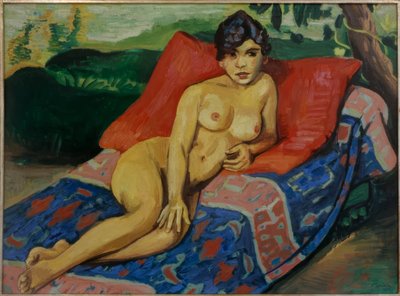 Nudo sdraiato  da Max Pechstein