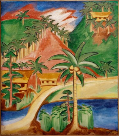 Paesaggio di Palau da Max Pechstein