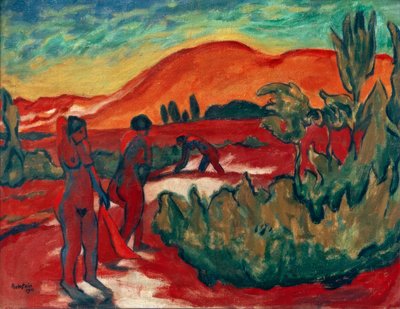 Estate tra le dune da Max Pechstein