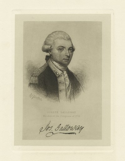 Joseph Galloway, membro del Congresso del 1774 da Max Rosenthal