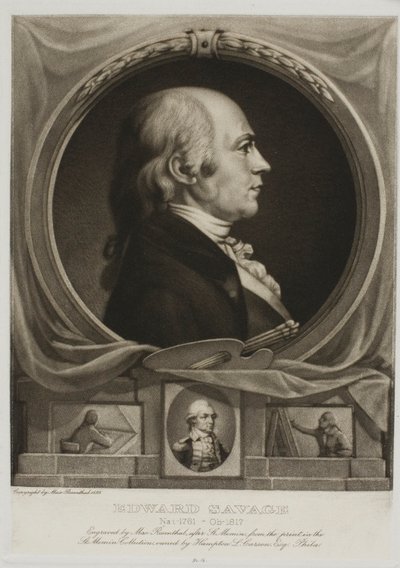 Ritratto di Edward Savage da Max Rosenthal