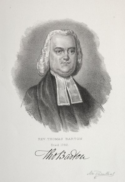 Rev. Thomas Barton da Max Rosenthal