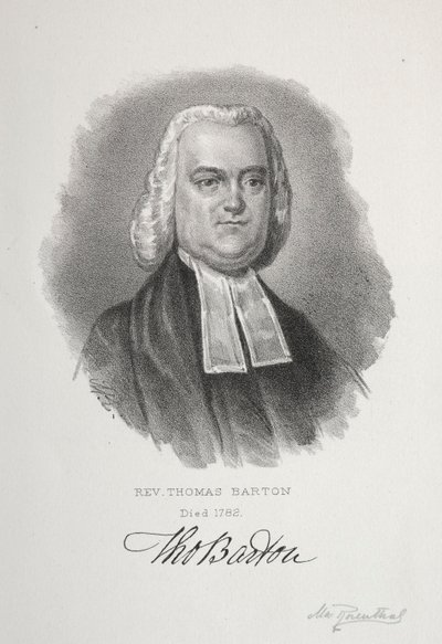 Rev. Thomas Barton da Max Rosenthal
