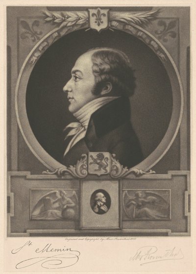 Charles Balthazar Julien Févret de Saint-Mémin da Max Rosenthal, after Charles B.J. Févret de Saint Mémin