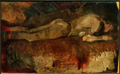 Studio di nudo Ringer da Max Slevogt
