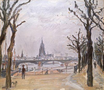Veduta di Francoforte da Max Slevogt