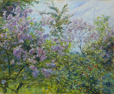 Lillà in fiore, c.1921 da Max Slevogt