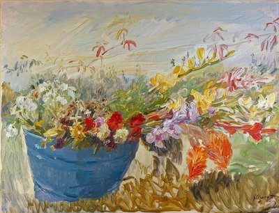 Natura morta con fiori all