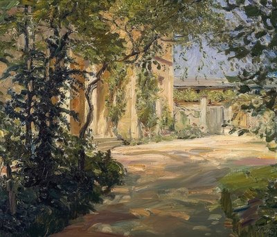 Casa di campagna a Godramstein da Max Slevogt