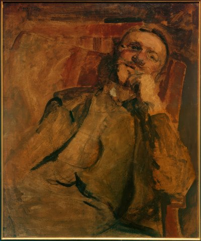 Autoritratto sulla sedia da Max Slevogt