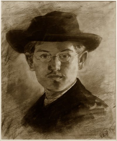 Autoritratto con cappello da Max Slevogt