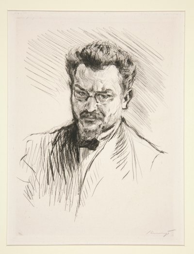 Autoritratto da Max Slevogt