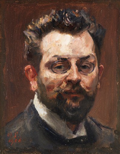 Autoritratto, 1906 da Max Slevogt