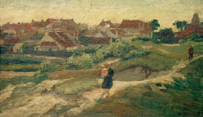 Veduta di un villaggio olandese da Max Stern