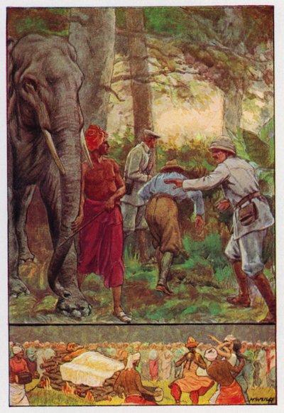 Illustrazione per Il giro del mondo in ottanta giorni di Jules Verne da Max Wulff