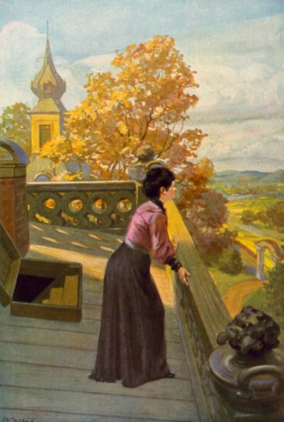 Illustrazione per Jane Eyre di Charlotte Bronte da Max Wulff