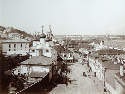 La Chiesa della Natività di Giovanni il Precursore, Nizhny Novgorod, Russia, 1896 da Maxim Dmitriev