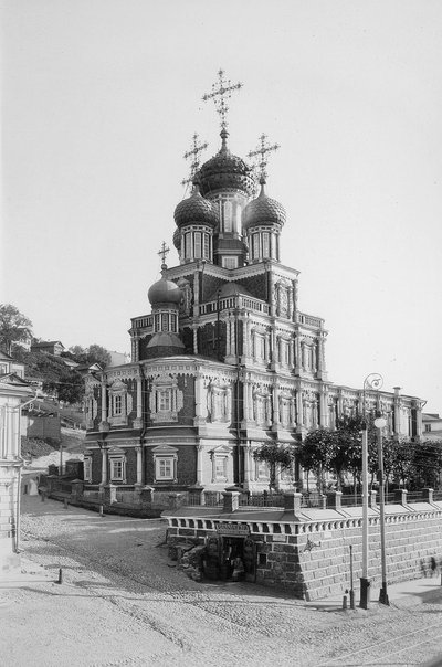 Chiesa della Natività della Vergine Stroganov, Nizhny Novogorod, Russia, 1896 da Maxim Dmitriev