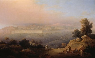 Gerusalemme, 1849 da Maxim Nikiphorovich Vorobyev