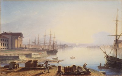 Alba sul Neva a San Pietroburgo da Maxim Nikiphorovich Vorobyev