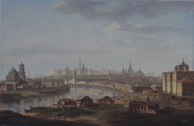 Vista di Mosca da Maxim Nikiphorovich Vorobyev