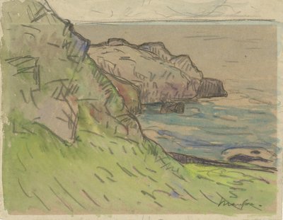 Costa rocciosa in Bretagna da Maxime Camille Louis Maufra