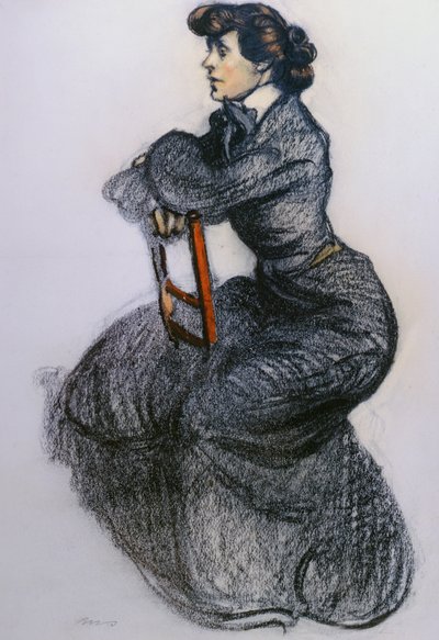 Colette, c.1906-7 da Maxime Pierre Jules Dethomas