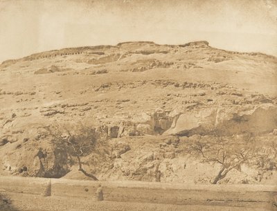 Antica necropoli di Lycopolis, a Syout, 1849-50 da Maxime Du Camp
