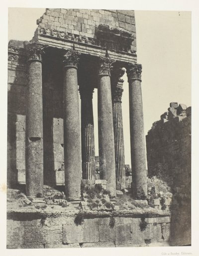Baalbeck (Eliopoli), Tempio di Giove, vista dall